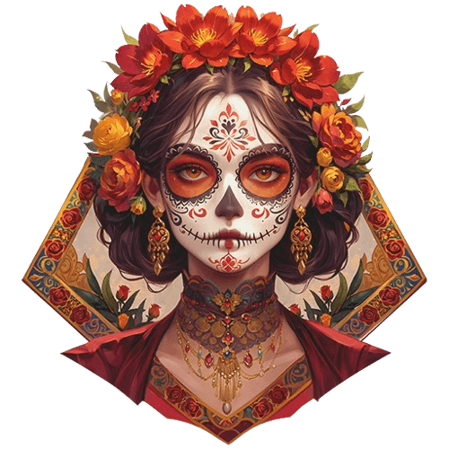 Декаль «Леди смерть»