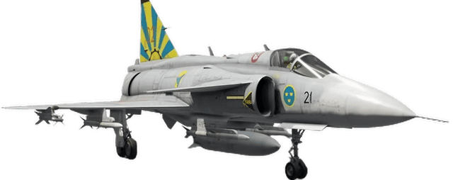 Saab JA 37DI Viggen F21